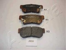 Колодки тормозные задние дисковые комплект Ashika для Kia Sportage 04> / Hyundai Tucson 04> / Sonata V (NE Колодки тормозные задние дисковые комплект Ashika для Kia Sportage 04> / Hyundai Tucson 04> / Sonata V (NE