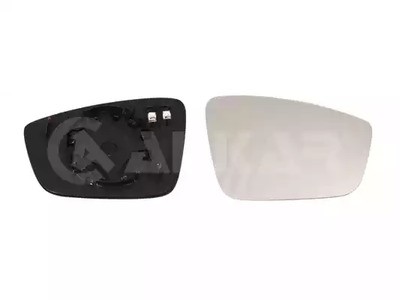 Стекло зеркала электрического правого Alkar для Seat Toledo (2013>) / Skoda Rapid (2013>)