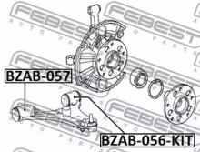 Сайлентблок переднего рычага передний FEBEST для Mercedes Benz A140 / 160 W169 (2004-2012) Сайлентблок переднего рычага передний FEBEST для Mercedes Benz A140 / 160 W169 (2004-2012)