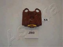 Колодки тормозные задние дисковые комплект Ashika для Toyota Lexus GS300 97-99 Колодки тормозные задние дисковые комплект Ashika для Toyota Lexus GS300 97-99
