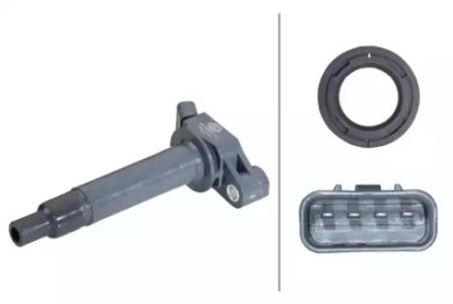 Катушка зажигания Hella для Toyota Camry CV3 (2001-2006) 1MZFE 3000CC 24-VALVE Dohc EF