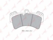 Колодки тормозные передние комплект Lynx VW Touareg 4.2 / 5.0 02> Колодки тормозные передние комплект Lynx VW Touareg 4.2 / 5.0 02>