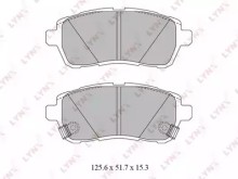 Колодки тормозные передние комплект Lynx для Ford Fiesta (2008>) / Mazda 2 (DE) (2007>) Колодки тормозные передние комплект Lynx для Ford Fiesta (2008>) / Mazda 2 (DE) (2007>)