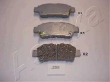 Колодки тормозные задние дисковые комплект Ashika для Toyota Previa 00> Колодки тормозные задние дисковые комплект Ashika для Toyota Previa 00>