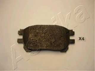 Колодки тормозные передние комплект Ashika для Toyota Previa (ACR3_) 08 / 00> 2.4 16V