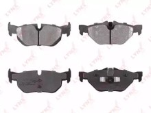 Колодки тормозные задние дисковые комплект Lynx для BMW E90 / 91 / X1 (E84)