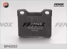 Колодки тормозные задние дисковые комплект FENOX для Peugeot 406 / 605 / 607 / Vito с датчиком износа