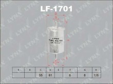 Фильтр топливный Lynx для Citroen AX / Saxo / Xantia / Xsara Фильтр топливный Lynx для Citroen AX / Saxo / Xantia / Xsara