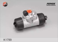 Цилиндр тормозной задний FENOX для Toyota Yaris (1999-2005)COROLLA E12 (2001-2006) ПРАВЫЙ / 17.4мм