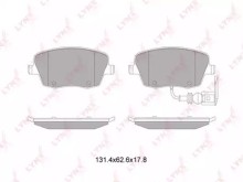 Колодки тормозные передние комплект Lynx для Seat Ibiza III (1999-2002) / Skoda Fabia (1999-2006) Колодки тормозные передние комплект Lynx для Seat Ibiza III (1999-2002) / Skoda Fabia (1999-2006)