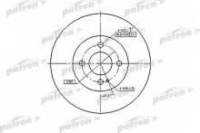 Диск тормозной передний вентилируемый Patron для Mazda 323 1.4 / 1.5 98> 235x22x4