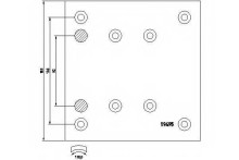 Накладки на колодки Textar для MAN F90 / 2000 STD (410x183) Накладки на колодки Textar для MAN F90 / 2000 STD (410x183)