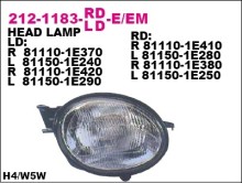 Фара правая Depo для Toyota Corolla _E11 97-99 Elec / Manual Фара правая Depo для Toyota Corolla _E11 97-99 Elec / Manual