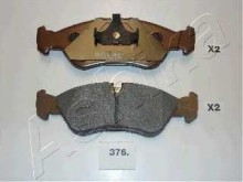 Колодки тормозные передние комплект Ashika для Opel Astra F / Calibra A / Omega A 156,3мм