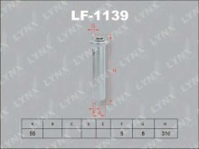 Фильтр топливный Lynx для BMW E39 / E38 / X5 94- BMW E39 Фильтр топливный Lynx для BMW E39 / E38 / X5 94- BMW E39