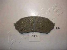 Колодки тормозные передние комплект Ashika для Mazda 323 F VI / P VI / S VI 98> BJ 1.4 16V / 1.5 16V Колодки тормозные передние комплект Ashika для Mazda 323 F VI / P VI / S VI 98> BJ 1.4 16V / 1.5 16V