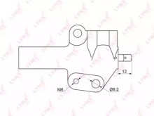 Натяжитель ремня Lynx для Great Wall Hover (2005>) 2.0 / 2.4 Натяжитель ремня Lynx для Great Wall Hover (2005>) 2.0 / 2.4