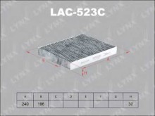 Фильтр салона Lynx для Honda Civic 5D (2006-2012) УГОЛЬНЫЙ Фильтр салона Lynx для Honda Civic 5D (2006-2012) УГОЛЬНЫЙ