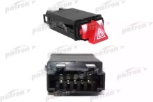 Кнопка аварийной сигнализации Patron для Audi A6 Avant 01 / 97-2004 10 контактов / чёрная / для прицепа