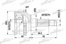 ШРУС наружный передний Patron для Mazda 323 (BA) (1994-1998) ШРУС наружный передний Patron для Mazda 323 (BA) (1994-1998)