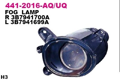Фара противотуманная левая Depo для Passat B5+