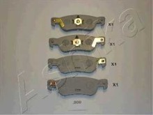 Колодки тормозные задние дисковые комплект Ashika для Isuzu Trooper 2.8TD 87-91 131.6x41.5x13.5ММ Колодки тормозные задние дисковые комплект Ashika для Isuzu Trooper 2.8TD 87-91 131.6x41.5x13.5ММ