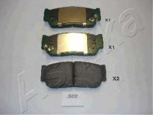 Колодки тормозные задние дисковые комплект Ashika для Kia Sorento (2003>) / Ssang Yong Kyron (2005>) Колодки тормозные задние дисковые комплект Ashika для Kia Sorento (2003>) / Ssang Yong Kyron (2005>)
