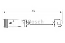 Датчик износа колодок BOSCH для Mercedes Benz Sprinter (2006>)