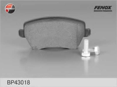 Колодки тормозные передние комплект FENOX для Nissan / Renault / Lada Logan MCV / Largus c тормозной системой TRW