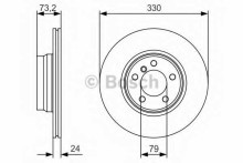 Диск тормозной передний вентилируемый BOSCH для BMW 3-СЕРИЯ F30 / F31 (2011>) / 3-СЕРИЯ F34 GT (2012>) Диск тормозной передний вентилируемый BOSCH для BMW 3-СЕРИЯ F30 / F31 (2011>) / 3-СЕРИЯ F34 GT (2012>)