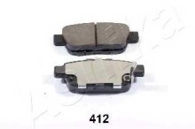 Колодки тормозные задние дисковые комплект Ashika Ridgeline