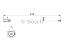 Датчик износа колодок BOSCH для Audi Q5 (2008>)