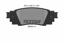 Колодки тормозные задние дисковые комплект Textar для Lexus RX / NX Toyota Camry Ch-R