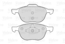 Колодки тормозные передние комплект Valeo для Ford Focus II / III, Mazda 3, Volvo S40 Колодки тормозные передние комплект Valeo для Ford Focus II / III, Mazda 3, Volvo S40