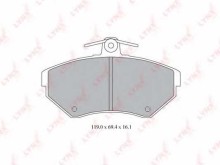Колодки тормозные передние комплект Lynx для Seat Ibiza / VW Golf III / Polo Колодки тормозные передние комплект Lynx для Seat Ibiza / VW Golf III / Polo