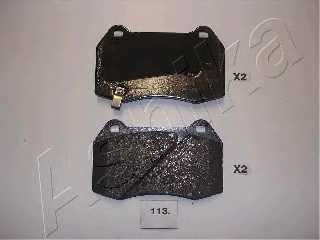 Колодки тормозные передние комплект Ashika для Infinity G35 2002-2007
