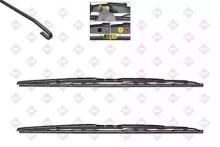 Щетка стеклоочистителя SWF для Audi A4 [B6] (2000-2004) 550 мм / 550 мм