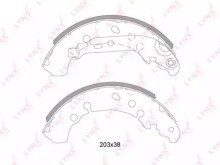 Колодки барабанные комплект Lynx для Toyota Yaris (2005>) Колодки барабанные комплект Lynx для Toyota Yaris (2005>)