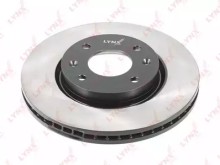 Диск тормозной передний вентилируемый Lynx для Hyundai Elantra / Sonata 01> c ABS