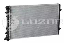 Радиатор основной Luzar для VW Golf IV / A3 (1.4-2.8 / 1.9D) 650x415