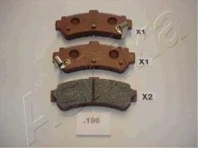 Колодки тормозные задние дисковые комплект Ashika для Nissan Almera N15 95> 1.4GX,LX / 1.4 / 1.6SLX / 1.6 / 2.0D / 1.4S,GX,LX / 1.6SR,SLX. Колодки тормозные задние дисковые комплект Ashika для Nissan Almera N15 95> 1.4GX,LX / 1.4 / 1.6SLX / 1.6 / 2.0D / 1.4S,GX,LX / 1.6SR,SLX.