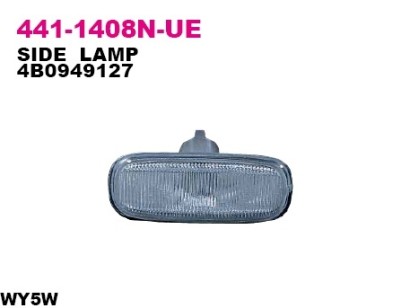Повторитель на крыло белый Depo для Audi A4 [B5] (1994-2000) >> 2001 ГОДА