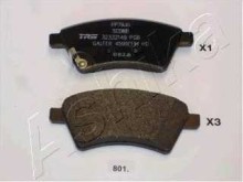 Колодки тормозные передние комплект Ashika для Suzuki SX4 (2006>)