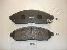 Колодки тормозные передние комплект Ashika для Infiniti FX 35 / 45 (2003>) / Pathfinder (R51M) (2004> R16 Колодки тормозные передние комплект Ashika для Infiniti FX 35 / 45 (2003>) / Pathfinder (R51M) (2004> R16