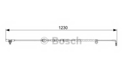 Датчик износа колодок BOSCH для Range Rover Sport 2005>