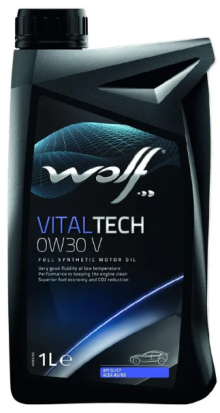 Масло моторное Wolf для Wolf Vitaltech 0W30 V 1Л Масло моторное Wolf для Wolf Vitaltech 0W30 V 1Л