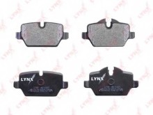 Колодки тормозные задние дисковые комплект Lynx для BMW 1-СЕРИЯ E87 (2004>)