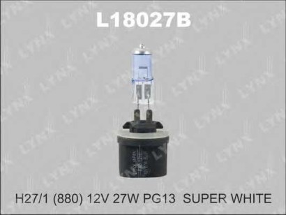 Лампа Lynx 12V27W H27 / 1W PG13