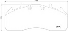 Колодки тормозные передние комплект Textar для Volvo Truck FH / Renault Truck Premium 2 (2005>) Колодки тормозные передние комплект Textar для Volvo Truck FH / Renault Truck Premium 2 (2005>)