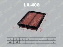Фильтр воздушный Lynx для Mazda 626 IV / V / MX-5 / 6 91> Фильтр воздушный Lynx для Mazda 626 IV / V / MX-5 / 6 91>